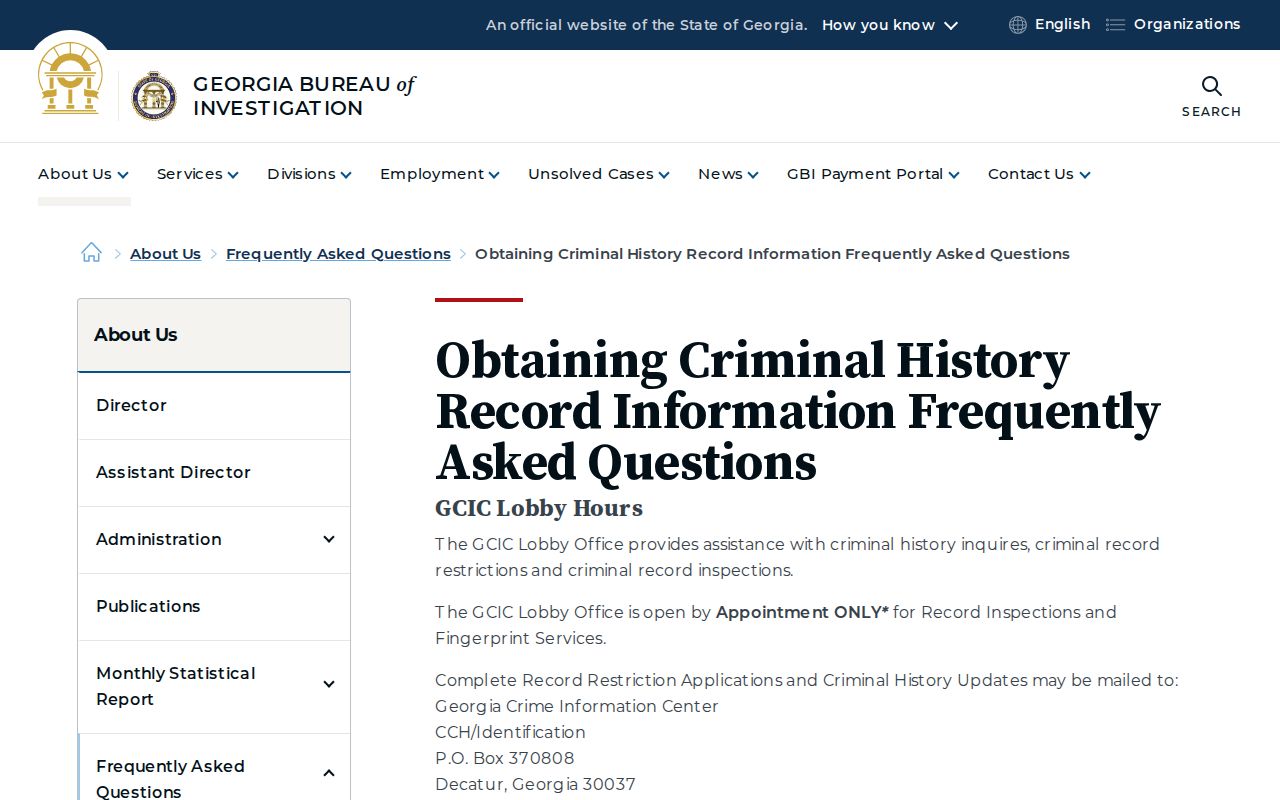 Towns County criminal history Georgia records FAQ